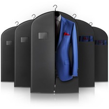 5 Pack 40-inch Suit Bag Garment Bag for Travel and Storage, Garment Bags for ...