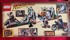 RARE LEGO 7196 Chauchilla Cemetery Battle INDIANA JONES 99% Complete w/ Manual