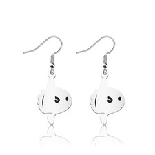 Cute Sunfish Earrings Ocean Beach Animals Jewelry Mola Sunfish Gift Fish Lover G