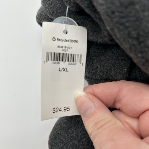 NWT GAP Kids Grey Shark Fleece Beanie Cap Sz L/ XL Outdoor Gorpcore Hiking - Picture 7 of 8