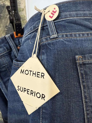 Pantalones de mezclilla Mother Lil' Ditcher Roller talla 27 - Imagen 7 de 9