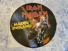 Vintage Iron Maiden Maiden England Picture Disc Vinyl  Vg Cond EMI pressing 90s