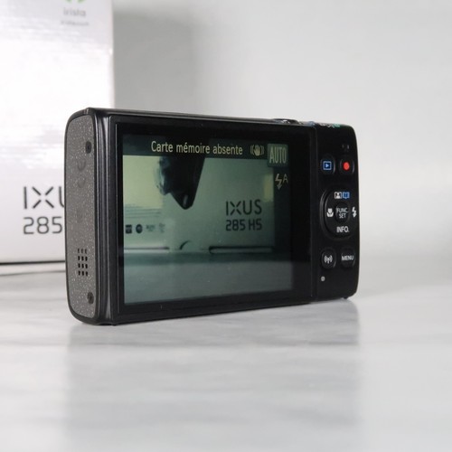 Canon IXUS 285 HS / ELPH 360 20.2MP 12X Digital Camera Black, Boxed - Excellent - Picture 13 of 20