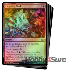 Foil Laughing Mad X4 M/NM Magic: The Gathering MTG Final Fantasy