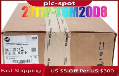 NEW AB 2711P-T6M20D8 Ser A PanelView Plus 600 Factory Sealed Fast Shipping 1PCS