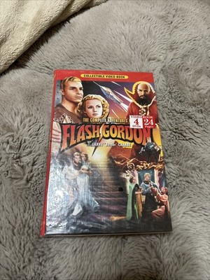 The Complete Adventures of Flash Gordon Collectible Video-Book DVD Set Rare NEW