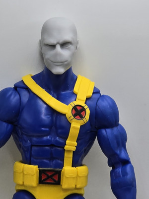 3d Printed X-MEN MORPH HEAD 1:12 6''  Joe Classified/Marvel Legends