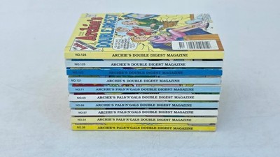 Archie's Double Digest & Pals & Gals Magazine - Vintage Collectible Lot of 10