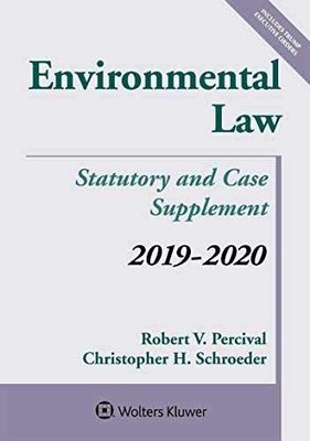 Environmental Law: 2019-2020 - Paperback, by Robert V. Percival - Acceptable