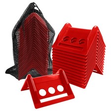 24 Pack 4" Flatbed Edge Protectors with Carrying Case, 4" Winch Ratchet Strap...