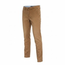 Effekt Mens Jens 30 Skinny Denim Chino Pants Long Trousers Mustard Casual Travel