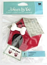 Jolees by You dimensional embellishments DOG HOUSE JJBA012C Scrapbooking Crafts