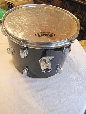 CB Drums 13'' x 9 1/2'' Rack Tom-Birch Shell-Black-parts/restore -SP Series