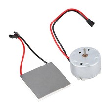 Accessory Plug-Connected Thermoelectric Plate with Electrical Connector Compact
