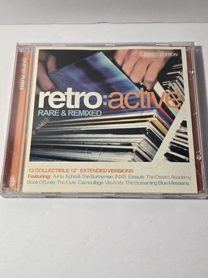 Retro:Active Rare & Remixed Limited Edition CD A-Ha INXS The Cure Erasure