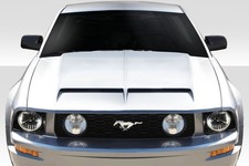 For 2005-2009 Mustang Duraflex Gt500 V4 Hood - 1 Piece