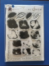 Altenew Basic Blooms Stamps And Dies Set Flower Lily Leaf Plants
