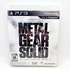 PS3 Metal Gear Solid: The Legacy Collection CIB