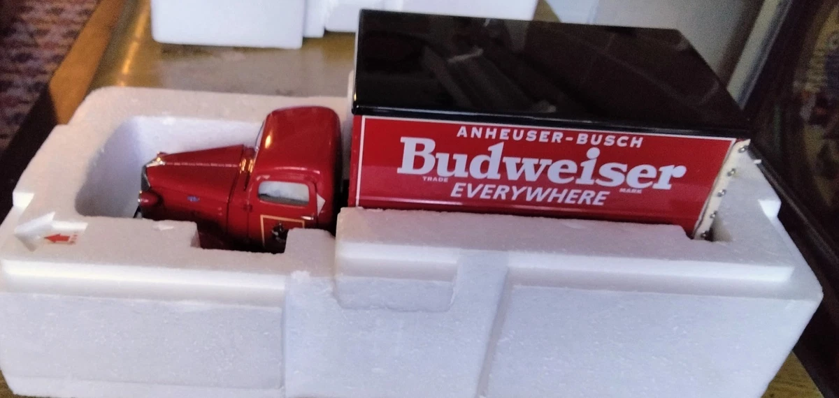 Budweiser Delivery Truck In Contemporary Manufacture Diecast Cars