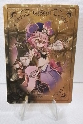 Dori GENSHIN IMPACT Gold Foil Goddess Story Anime Card