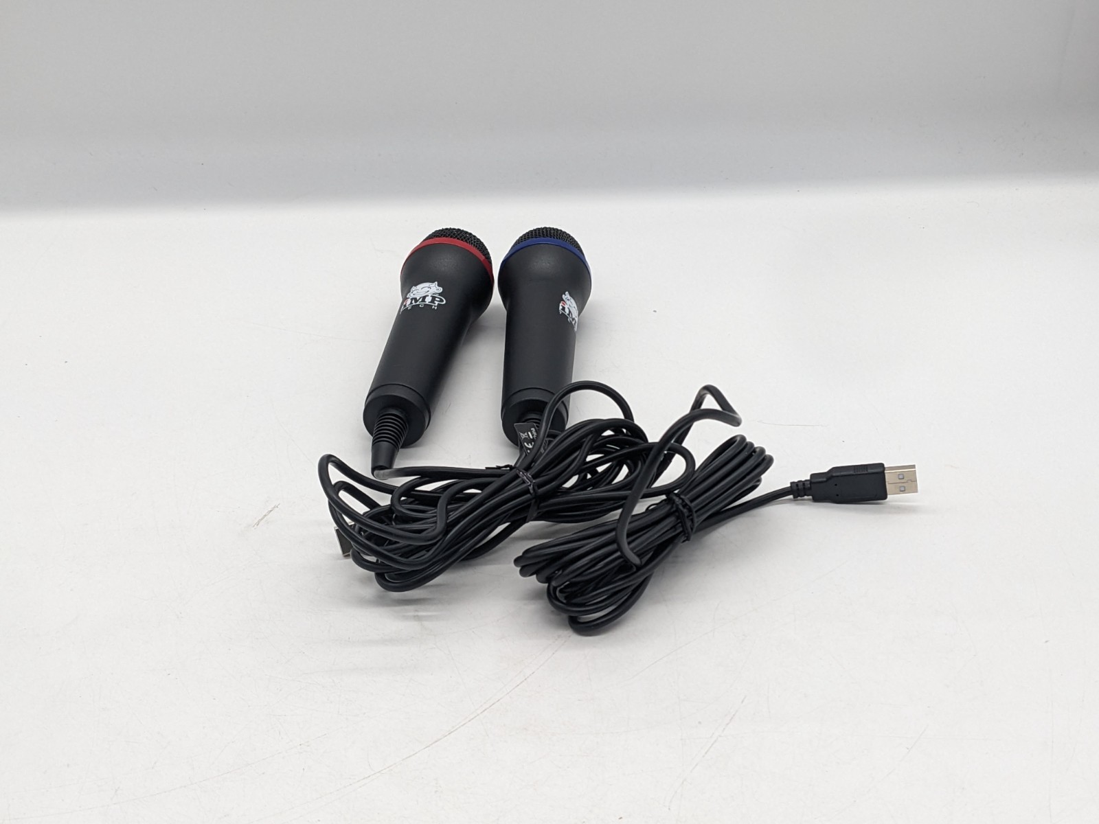 IMP Tech Universal Duets twin USB microphone mic 2-pack for PC PS5 Xbox Switch