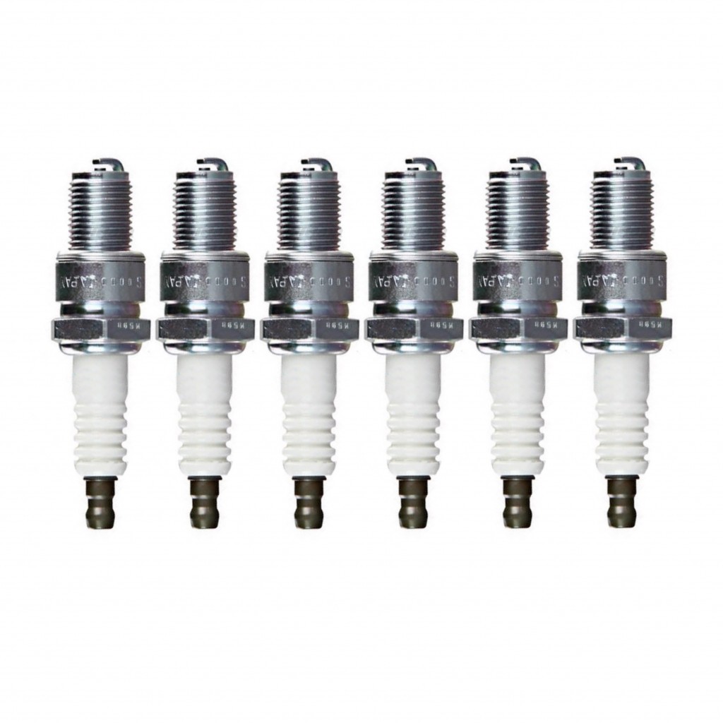 NGK For Cobra CX65 2019 Spark Plug Box of 6 BR9ES SOLID BLYB