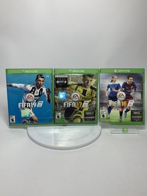 Lot of 3 Microsoft Xbox One Games- FIFA 16, FIFA 17, FIFA 19