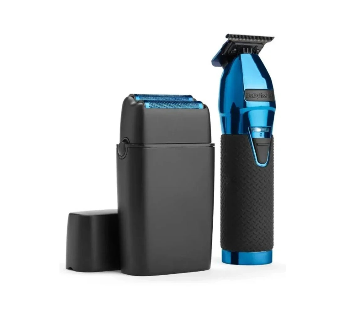 BaByliss PRO LIMITED FX Hair Trimmer and Shaver Black & Blue