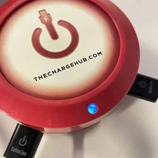 ChargeHub CRGRD-X3-XXX purple 3 port USB-A Charger