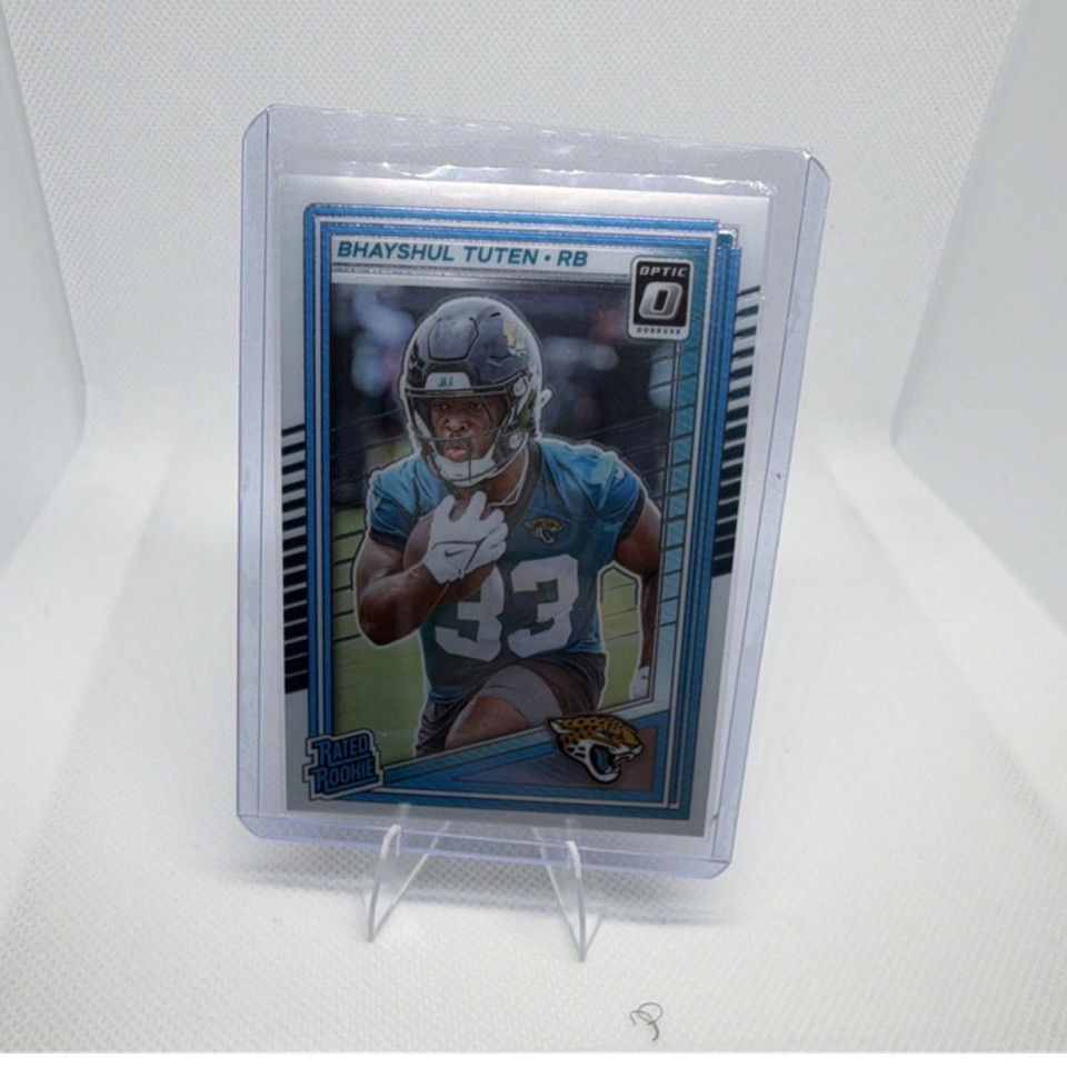 2023 Panini Donruss Optic Rated Rookie Bhayshul Tuten Jaguars #272 NFL ...