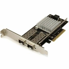 StarTech 2-Port 10G Fiber Network Card with Open SFP - PCIe, Intel Chip
