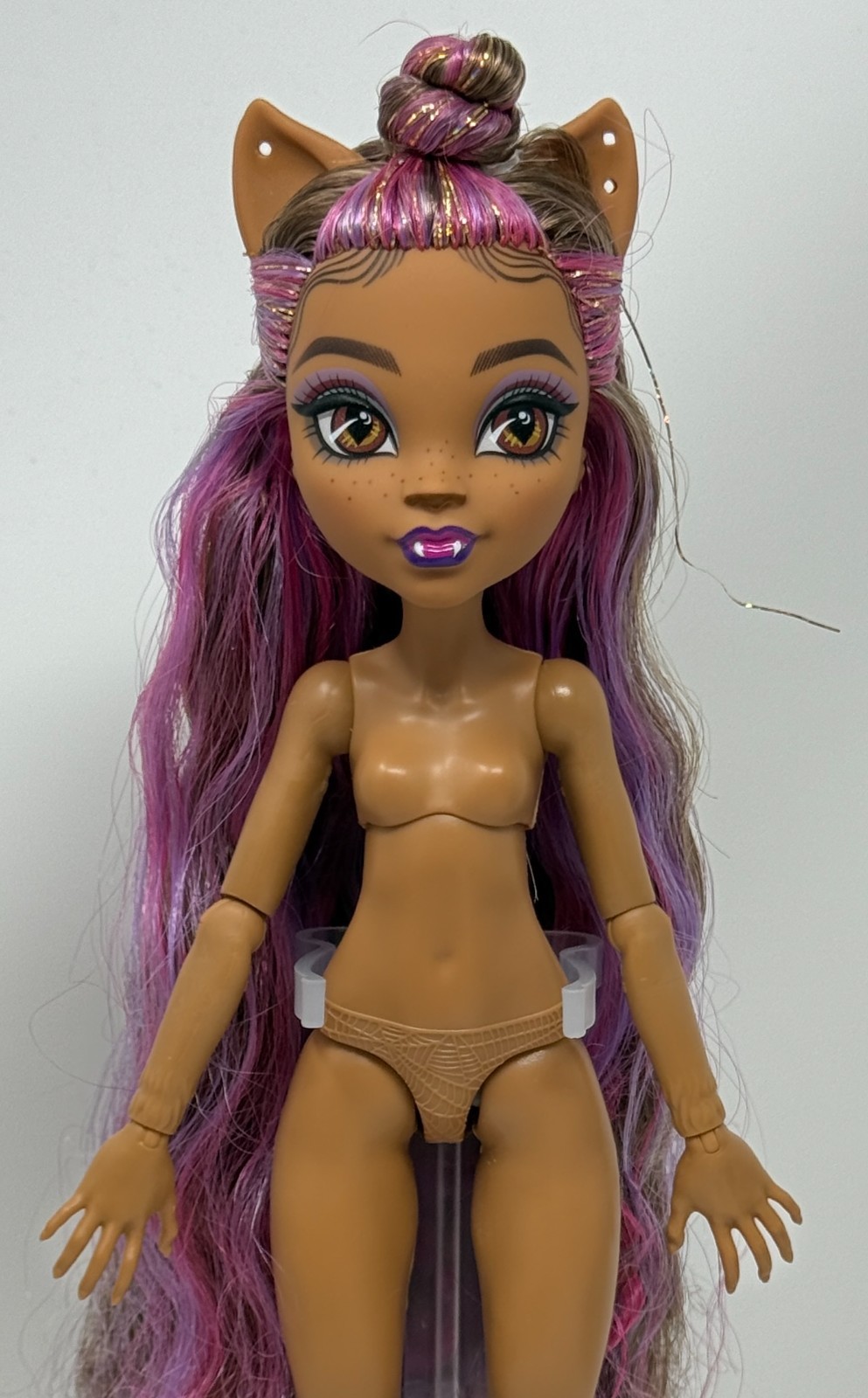 Monster High G3 2023 Monster Ball Clawdeen Wolf Nude Werewolf Fashion Doll