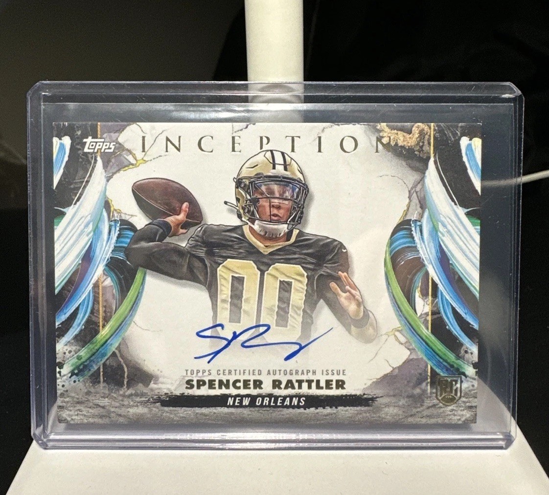 2024 Topps Inception - Rookie Autographs Variations Spencer Rattler #RAV-SR (RC)