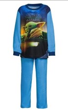 Star Wars Mandalorian The Child Baby Yoda Grogu Boys Pajama Set Size XS 4/5