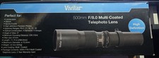 500mm F/8.0 VIVITAR Series 1 Telephoto Lens Multi Coated Telephoto Lens
