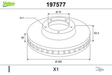 Disque de frein BMW 635