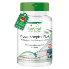 Prosta Komplex mit zugesetzten Pflanzensterolen - 90 Kapseln | VEGAN | fairvital
