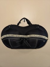 The Brag Co Bra Bag Hard Traveling Case Black Lace Bride Wedding
