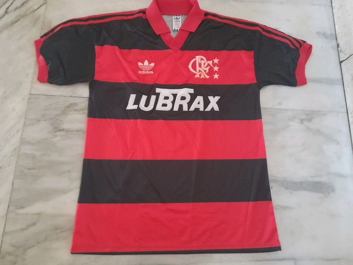 Maillot De Foot Original CR Flamengo Saison 1980/81 - Campea - Taille L - Brésil