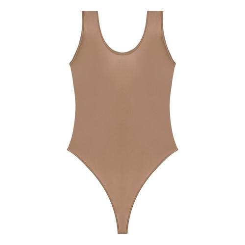 Women One-Piece Swimsuit Glossy Bodysuit Leotard Monokini Cutout High Cut Thong - Picture 106 of 120