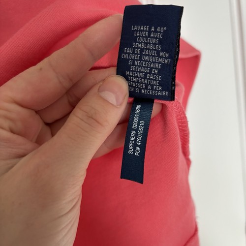 Girl's Ralph Lauren Pink Colored Polo Shirt Size Large - Picture 6 of 7