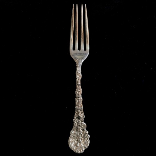 Sterling Silver Luncheon Fork in Versailles Pattern by Gorham - 11 Available - Photo 1/5