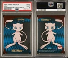 Mew #PC7 - 2000 Topps Pokemon Tv Animation CLEAR Cards - PSA 9 MINT