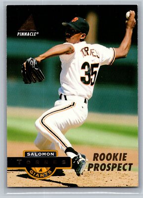 Salomon Torres 1994 Pinnacle Rookie Prospect BASEBALL #261 San Francisco Giants