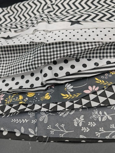 60X50cm Fat Quarters 10PCS 100% Cotton Fabric Assorted Pre-Cut Bundle DIY Decor - Picture 8 of 23