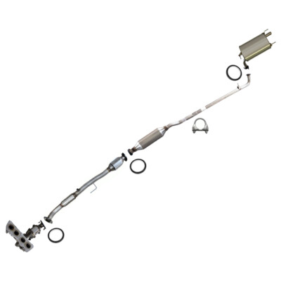 EPA Approved Direct Fit Exhaust System Kit fits 2010-2011 Toyota Camry 2.5L