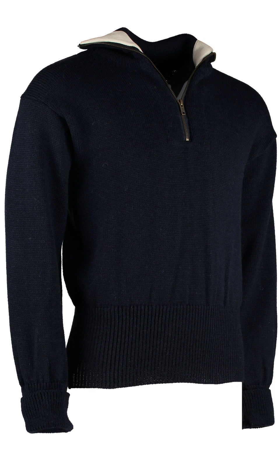 DAS BOOT quarter zip seaman's sweater, Submariners Jumper, British Wool. #41029