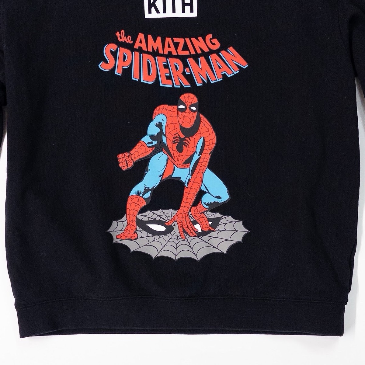 ★限定品★Marvel Kith Spider-Man Allies Vintage Crewneck KITH x Marvel Spider-Man