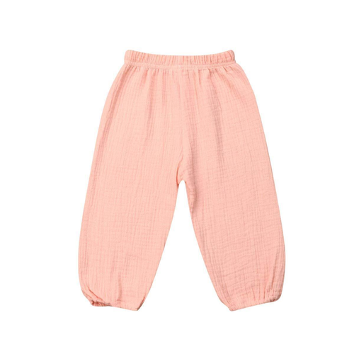 Ankle-length for Kids Child Multi-colored Linen for Baby Pants Harem Pants - Picture 10 of 18