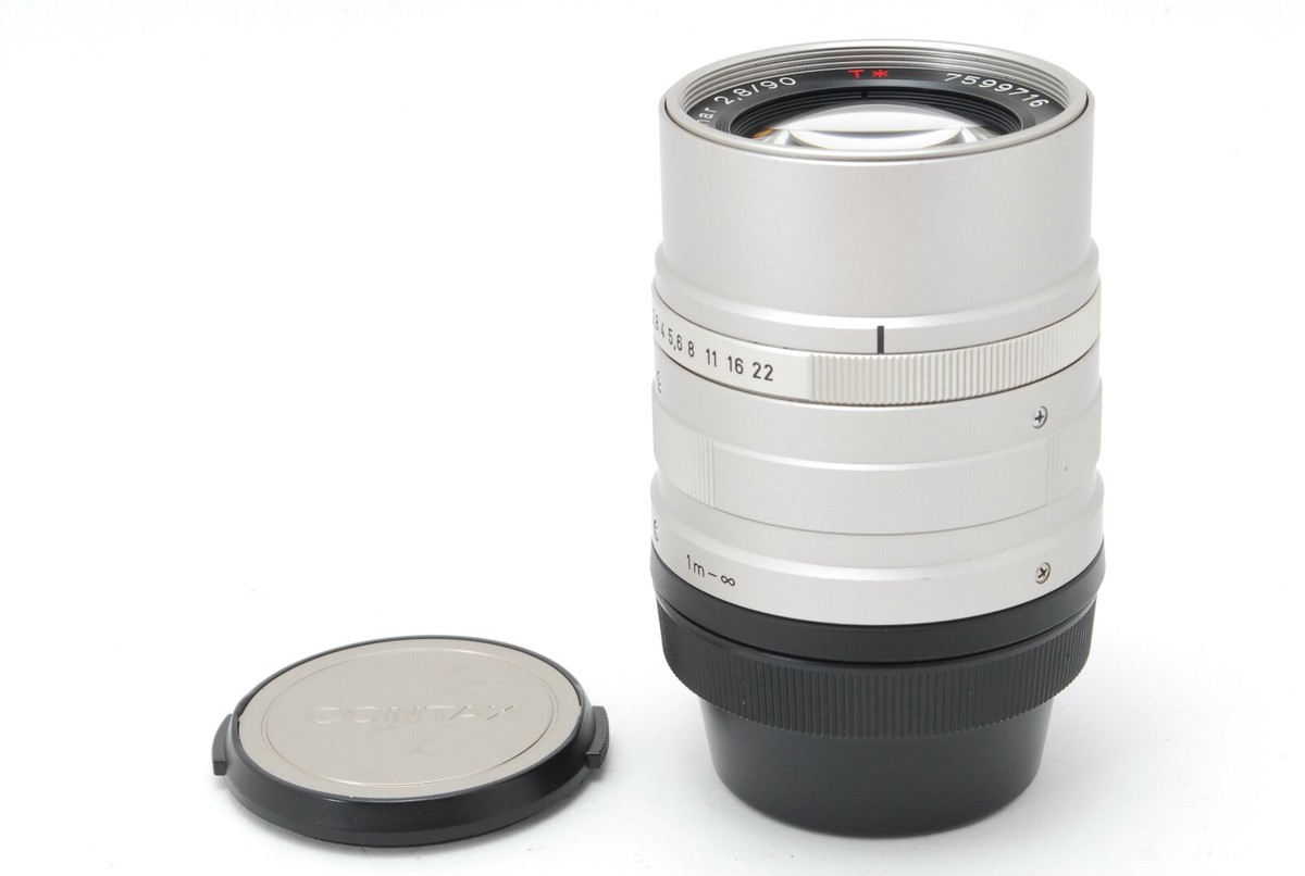 美品 CONTAX Carl Zeiss Sonnar T*90mm F2.8 CONTAX Carl Zeiss Sonnar T* 90mm F/2.8 G Lens For G1 G2 From